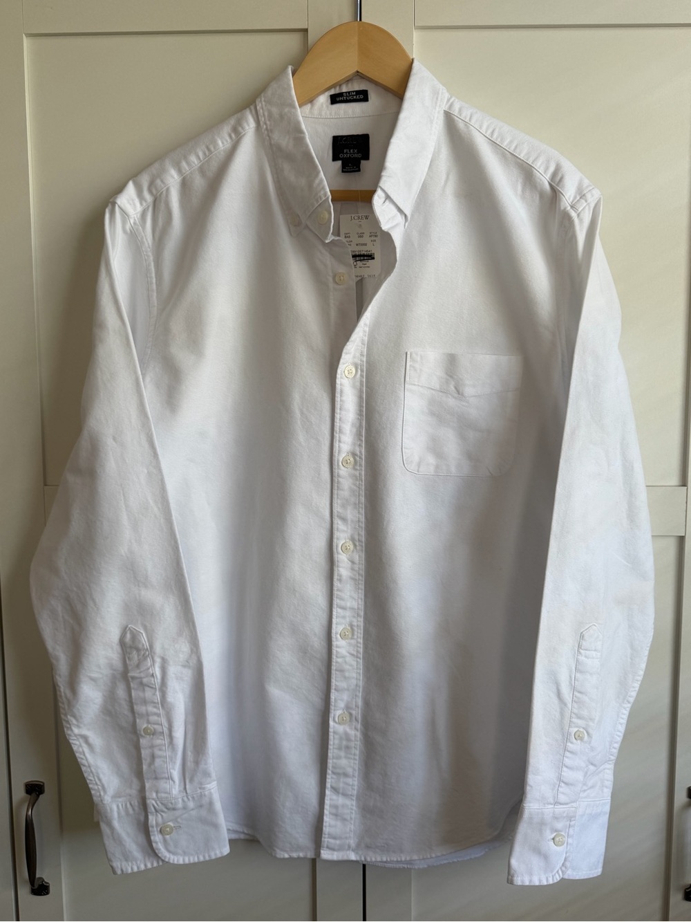 J.Crew Factory Flex Casual Oxford Shirt - Slim Untucked Size Large